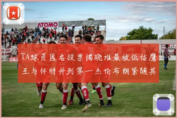 TA球员匿名投票揭晓谁最被低估鹰王与怀特并列第一杰伦布朗紧随其后